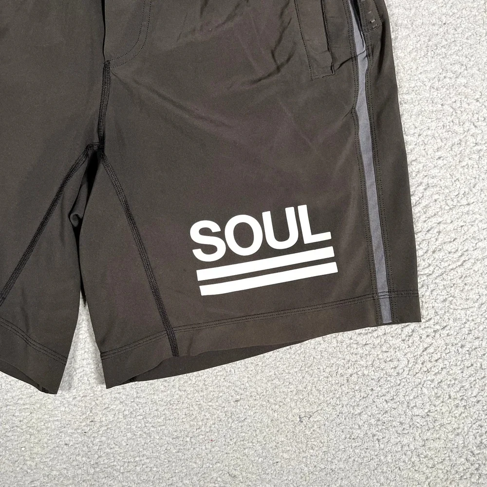 Lululemon Shorts Mens Large Black Pace Breaker Lined 8